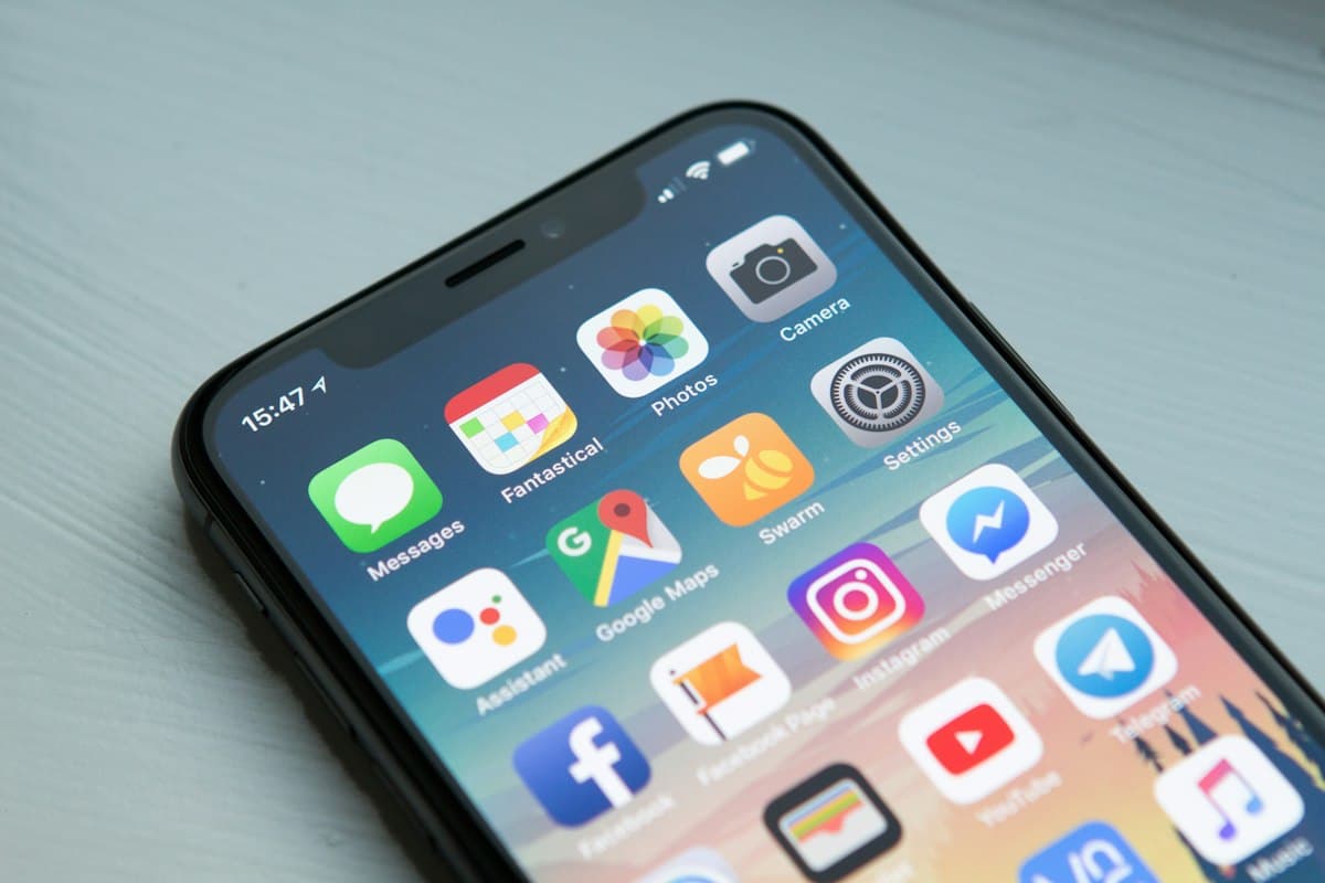 Customer checking a phone quote on a smartphone